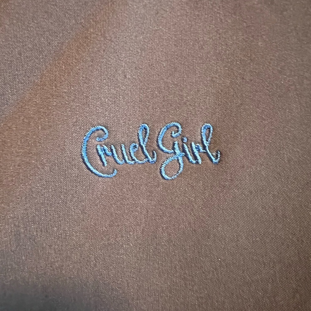 Cruel Girl Jacket.Black with blue. Size XL. - Picture 2 of 10